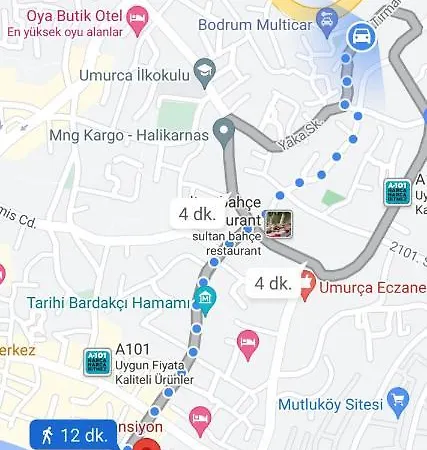 Merkez Deniz Ve Kale Manzarali Casa de Férias *